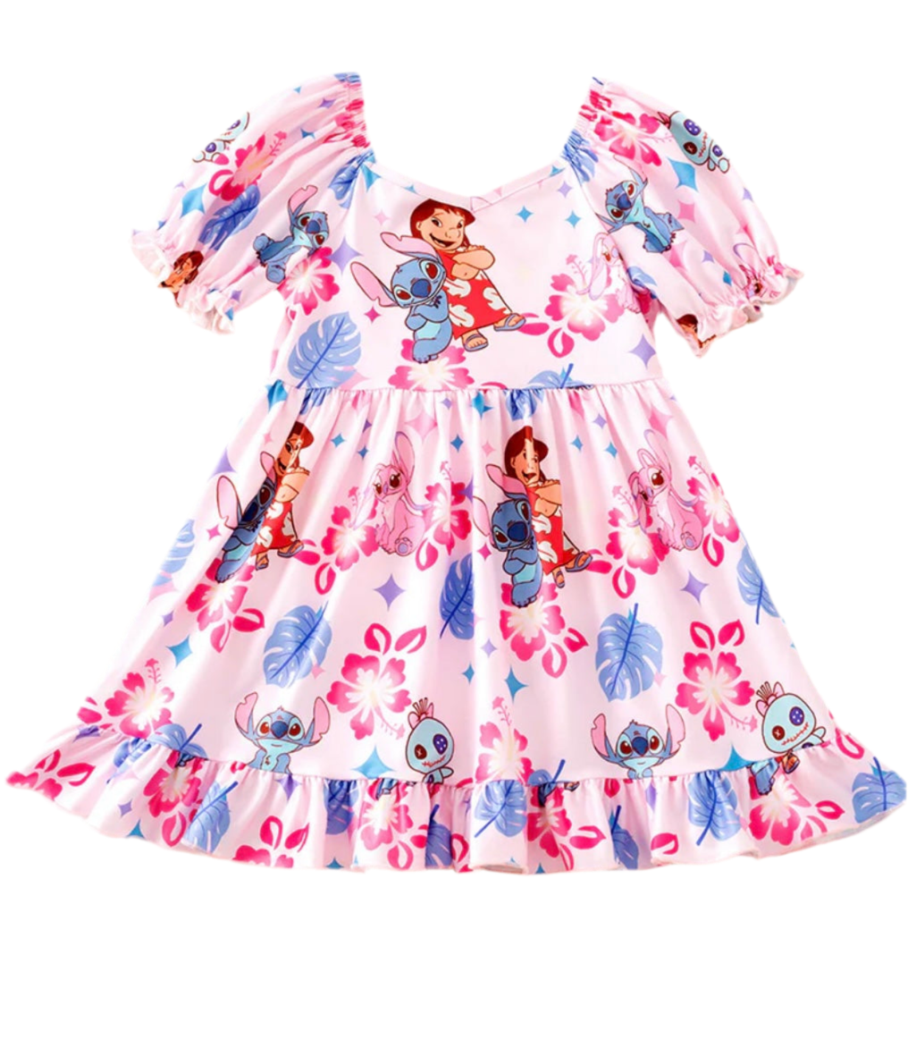 Pink Stich Dress (SALE)