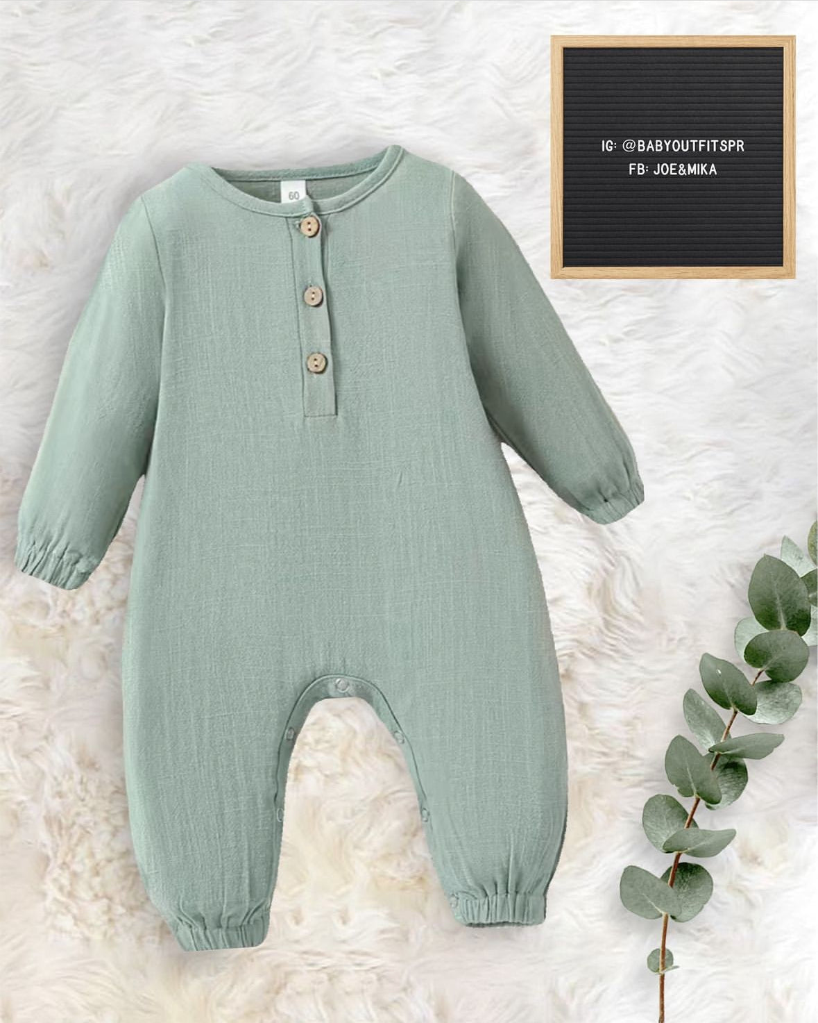 Green Boho Jumpsuit (Sale)