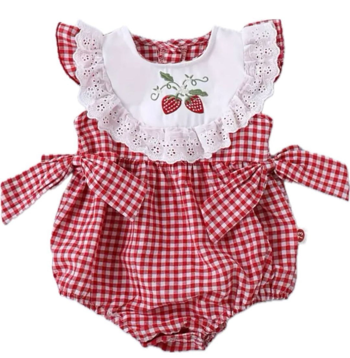 Strawberry Love Romper (Sale)