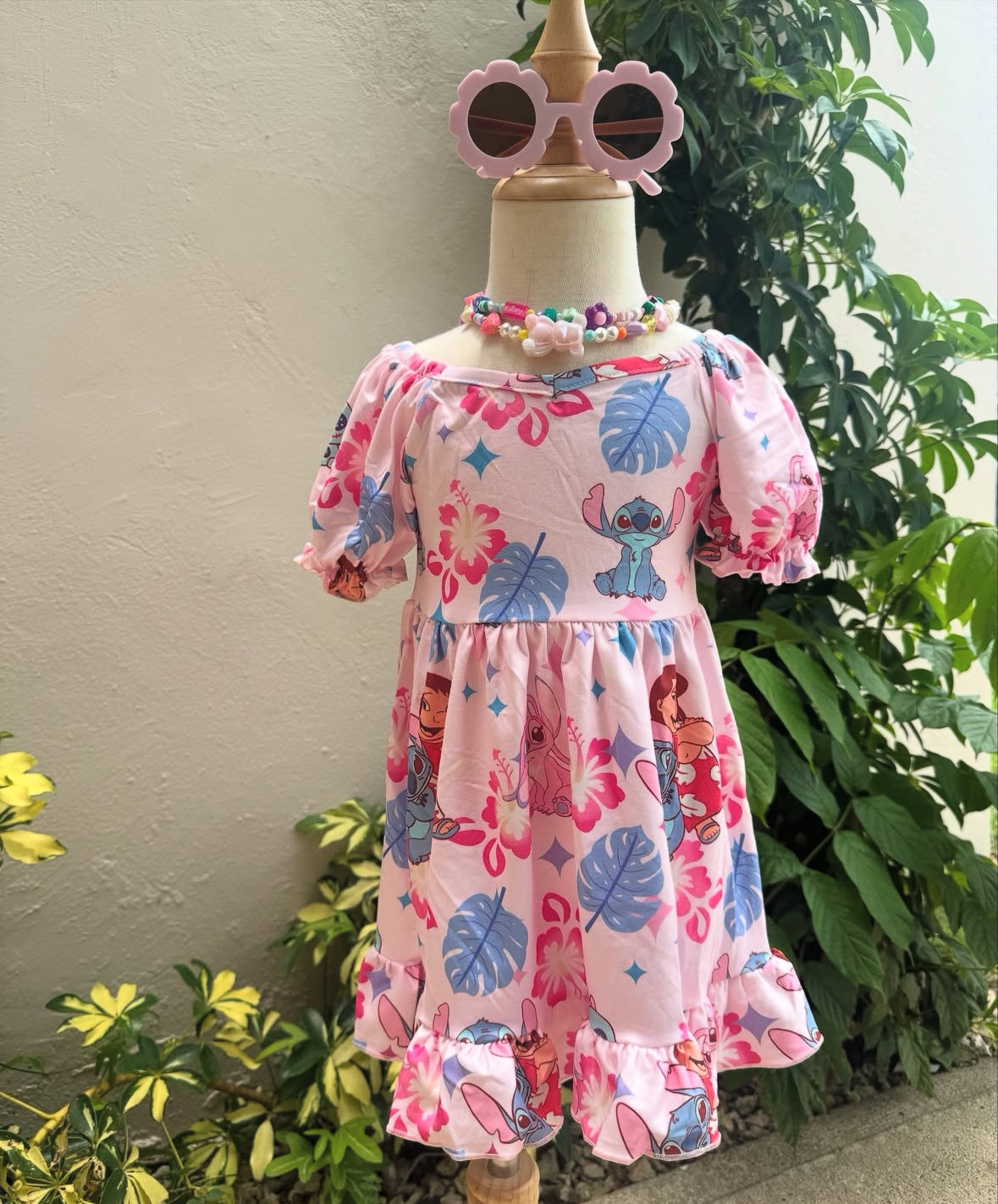 Pink Stich Dress (SALE)