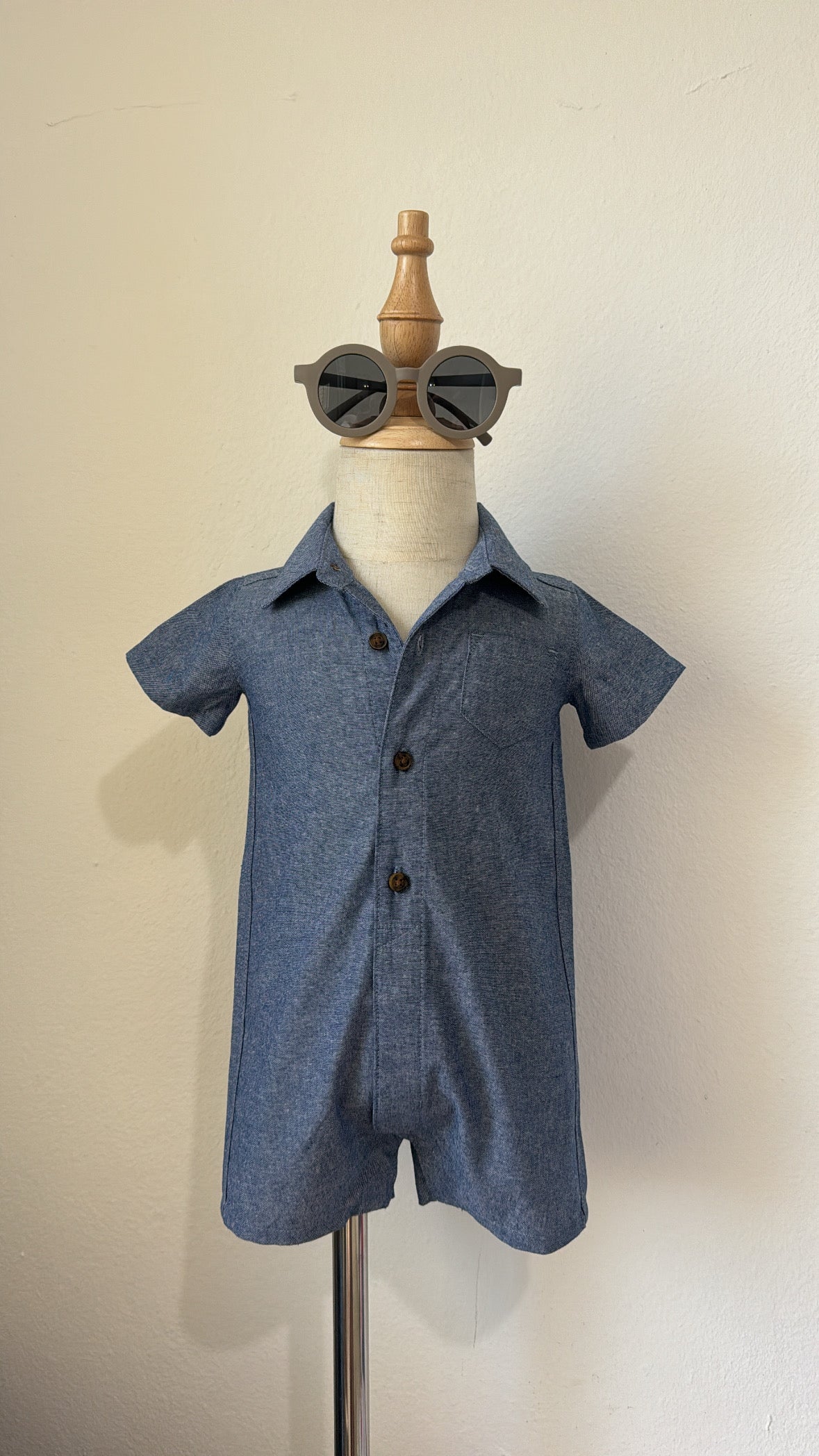 Ramiro Denim Romper