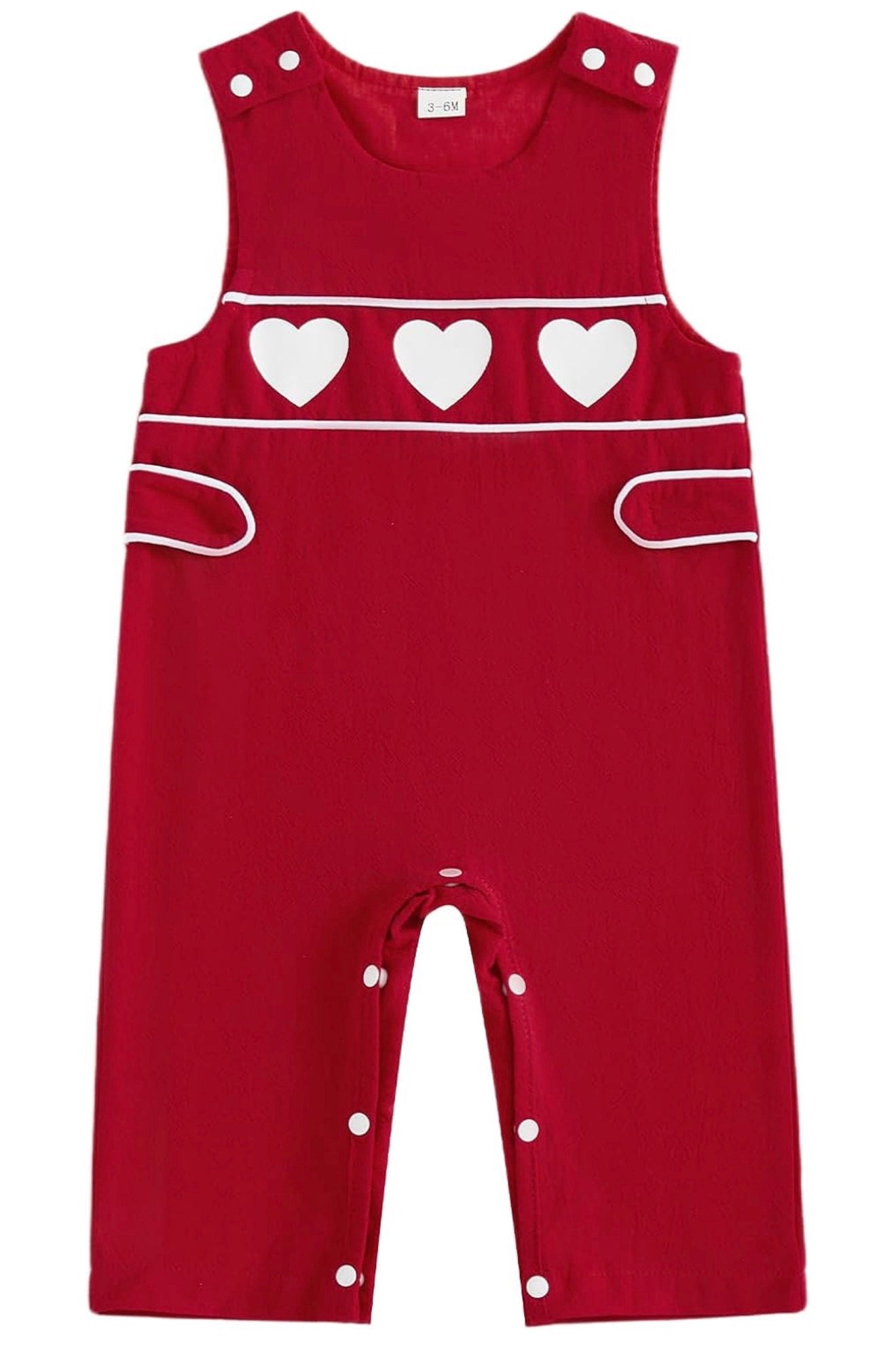 Valentine Mr Hearts Overol