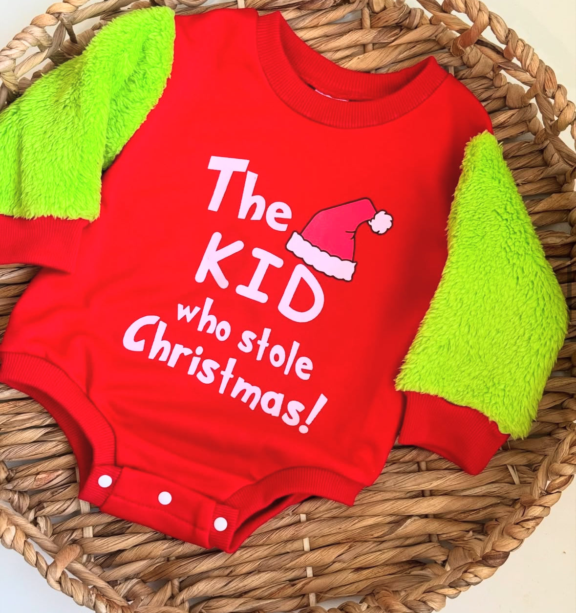 Christmas Baby Grinch (SALE)