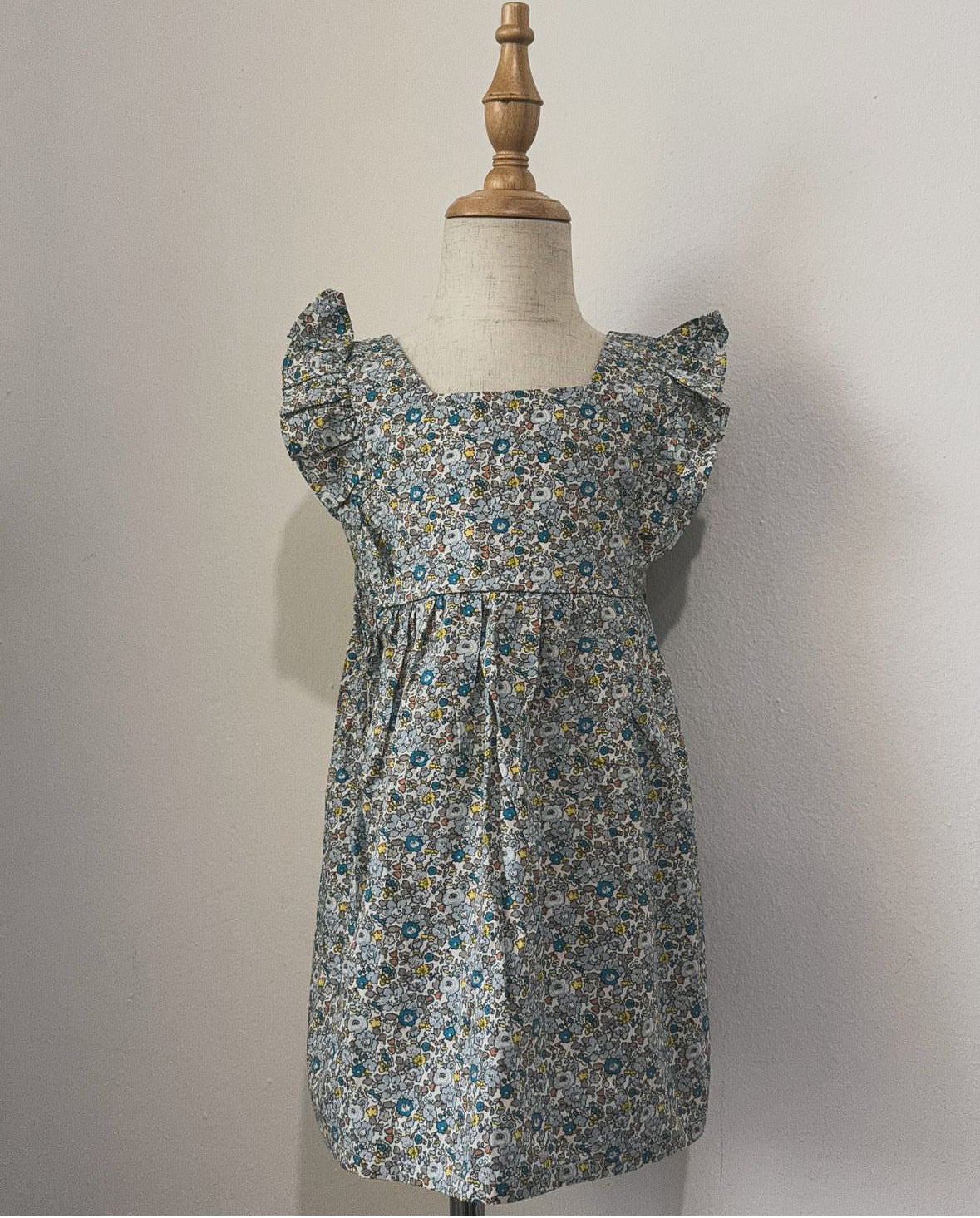 Blue Flowers Dress (Sale)