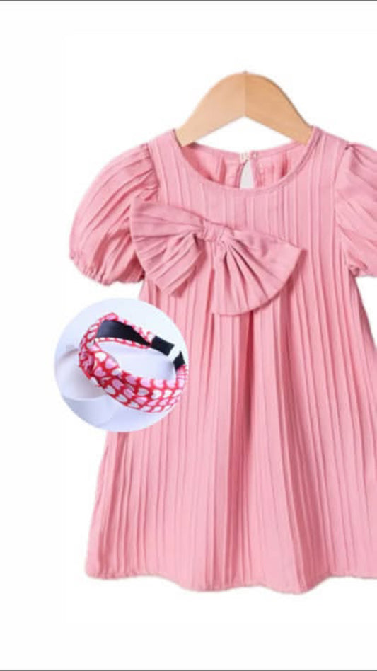 Pink Basic Dress